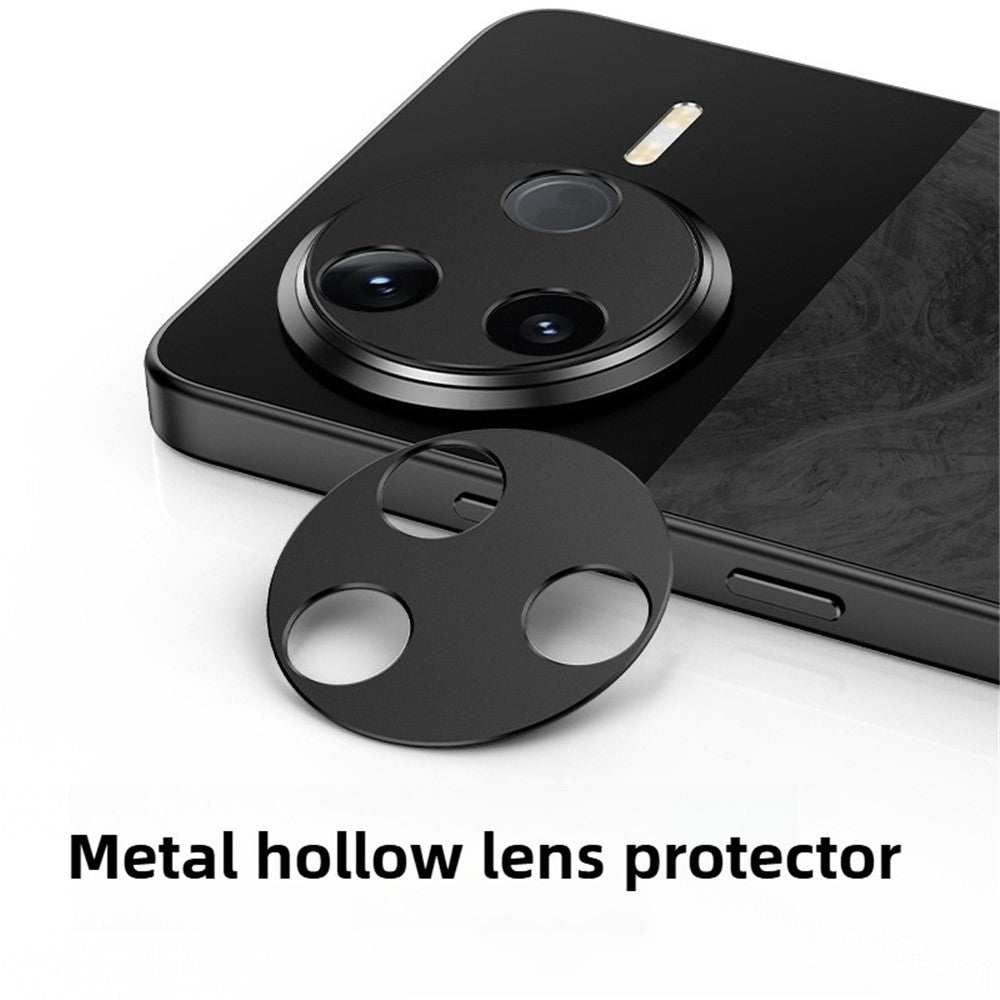 KALEBOL KLB-LPC005 För Xiaomi Poco F7 Pro 5G Ihåligt Linsskydd Aluminiumlegering mobilkamera Bezel Skydd