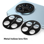KALEBOL KLB-LPC005 For Honor Magic7 Pro 5G Hollow Lens Protector Aluminum Alloy Phone Camera Bezel Cover