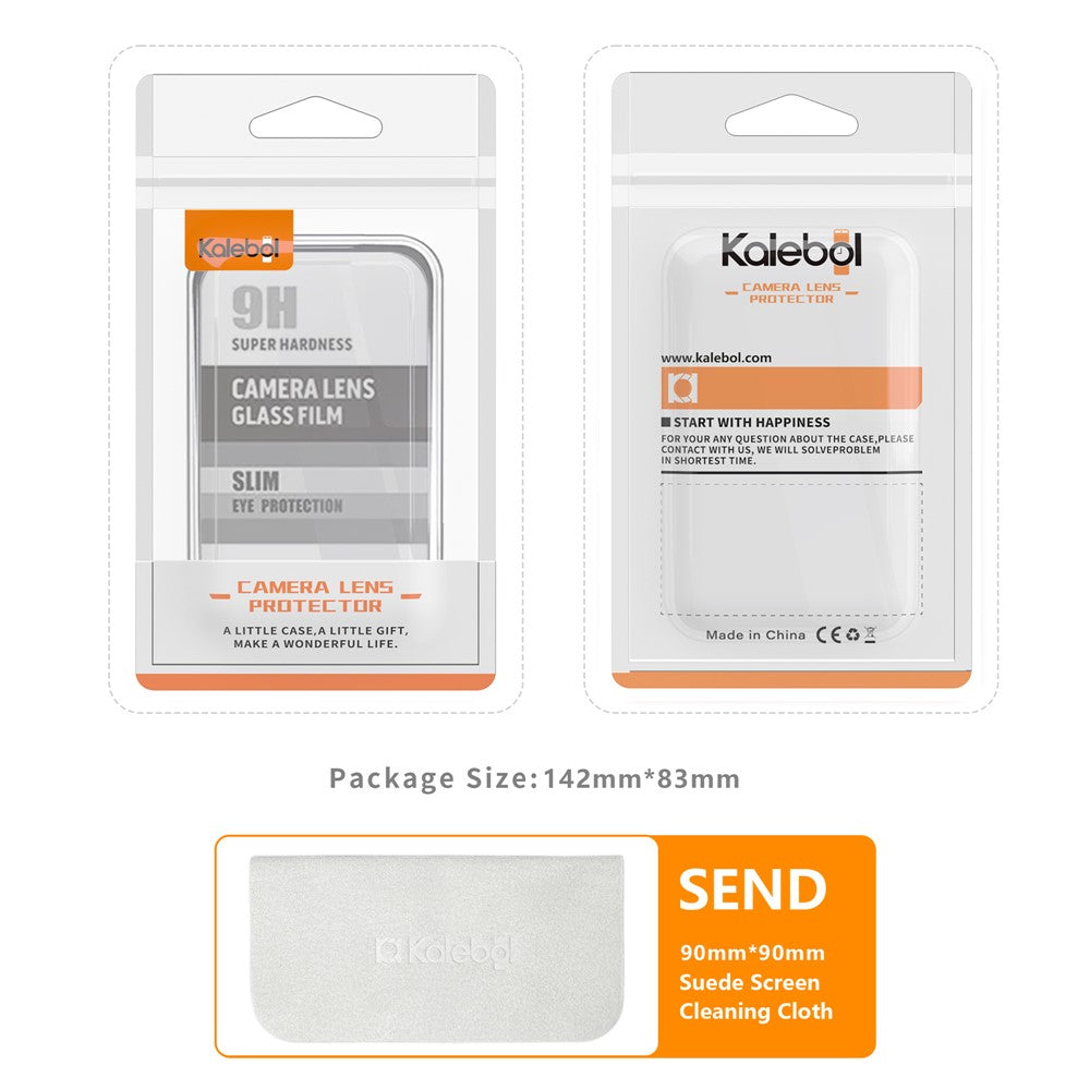 KALEBOL KLB-LPC005 For Honor X60 GT 5G Hollow Lens Protector Aluminum Alloy Phone Camera Bezel Cover