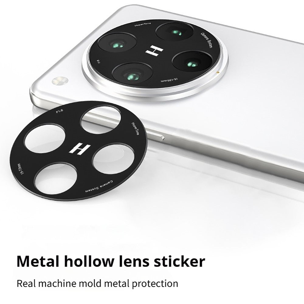 KALEBOL KLB-LPC005 För Oppo Find X8 Pro 5G Ihåligt Linsskydd Aluminiumlegering mobilkameraskydd