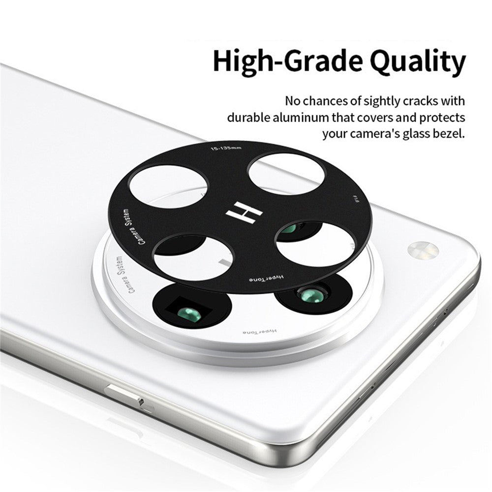 KALEBOL KLB-LPC005 For Oppo Find X8s+ 5G Hollow Lens Protector Aluminum Alloy Phone Camera Bezel Cover