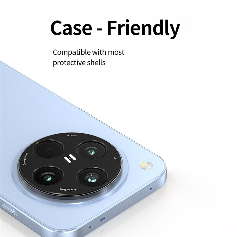 KALEBOL KLB-LPC005 For Oppo Find X8s+ 5G Hollow Lens Protector Aluminum Alloy Phone Camera Bezel Cover
