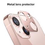 KALEBOL KLB-LPC005 For iPhone 13 / 13 mini Hollow Lens Protector Aluminum Alloy Phone Camera Bezel Cover