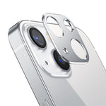 KALEBOL KLB-LPC005 For iPhone 13 / 13 mini Hollow Lens Protector Aluminum Alloy Phone Camera Bezel Cover