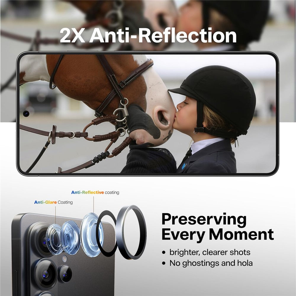 TORRAS For Samsung Galaxy S26 Ultra Camera Lens Protector Tempered Glass Clear Lens Film