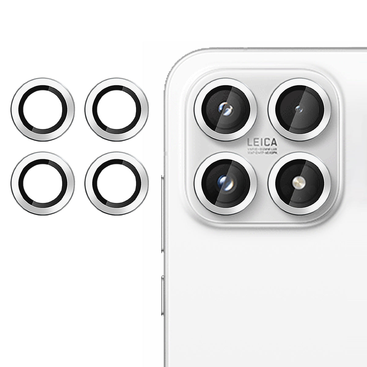 For Xiaomi 17 Camera Lens Protector Ultra Thin CD Vein HD 9H Tempered Glass Lens Film