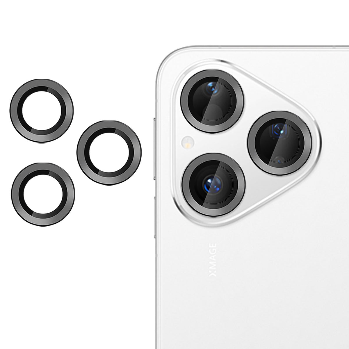For Huawei Pura 80 Camera Lens Protector Ultra Thin CD Vein HD 9H Tempered Glass Lens Film