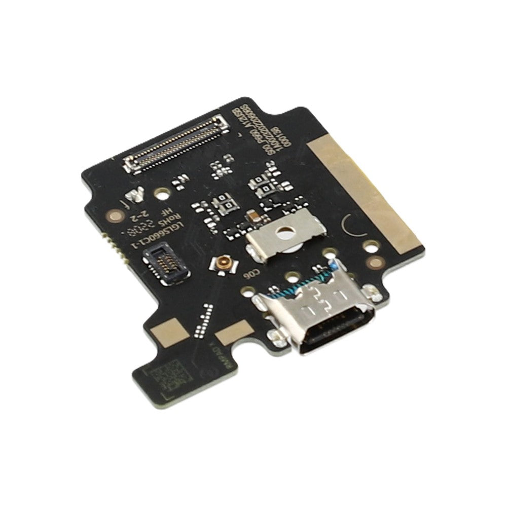 For Realme Pad X OEM-flekskabel til udskiftning af opladningsport (uden logo)