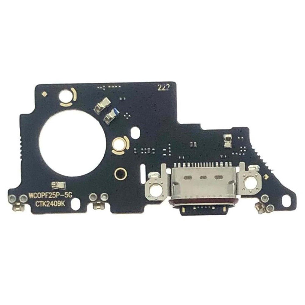 Til Oppo Reno11 F 5G Samlet Opladerport Flexkabel med IC-del (uden logo)