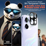IMAK for Oppo Reno16 FS 5G / Oppo Reno16 F 5G Tempered Glass Full Cover Lens Film + Acrylic Cap