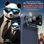IMAK for iPhone 18 Pro Max Tempered Glass Full Cover Lens Film + Acrylic Cap