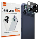 IMAK for iPhone 18 Pro Tempered Glass Full Cover Lens Film + Acrylic Cap
