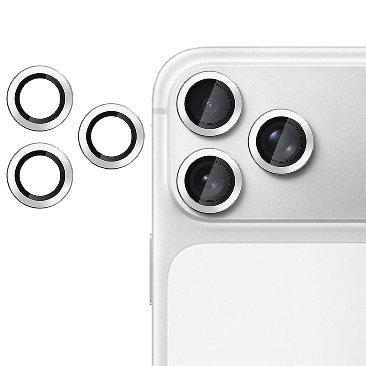 Til iPhone 18 Pro Max / iPhone 18 Pro Kamerabeskytter Ultratynd CD Vein Hærdet Glas Linsefilm