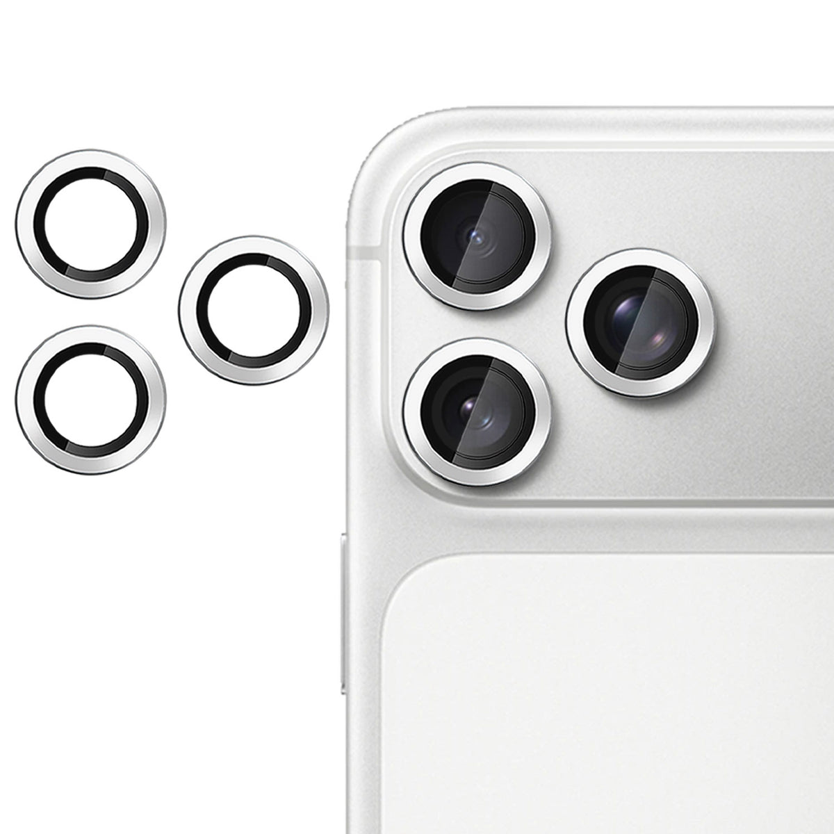 Til iPhone 18 Pro Max / iPhone 18 Pro Kamerabeskytter Ultratynd CD Vein Hærdet Glas Linsefilm
