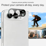 IMAK for iPhone Fold Tempered Glass Full Cover Lens Film + Acrylic Cap