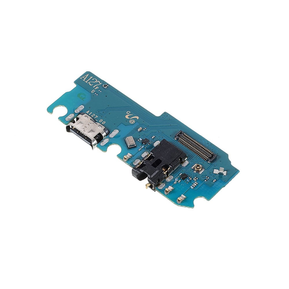 Dock Connector Opladningsport Flexkabel Udskiftning (uden Logo) til Samsung Galaxy A12 (Indien) 2021 / A12 Nacho 2021 A127F
