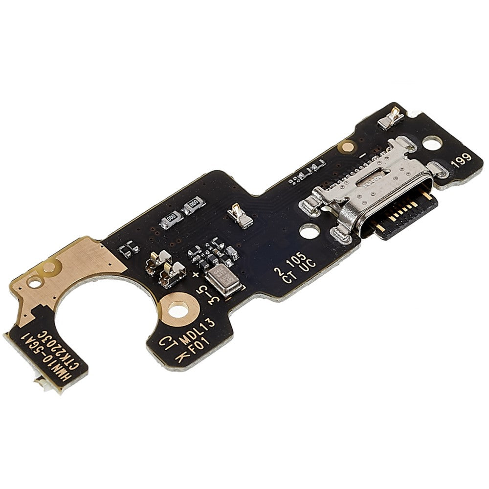 For Xiaomi Redmi Note 10 5G/Redmi Note 10T 5G/Poco M3 Pro 5G Assembly Charging Port Flex Cable Replacement Part (Support Fast Charging) (without Logo)