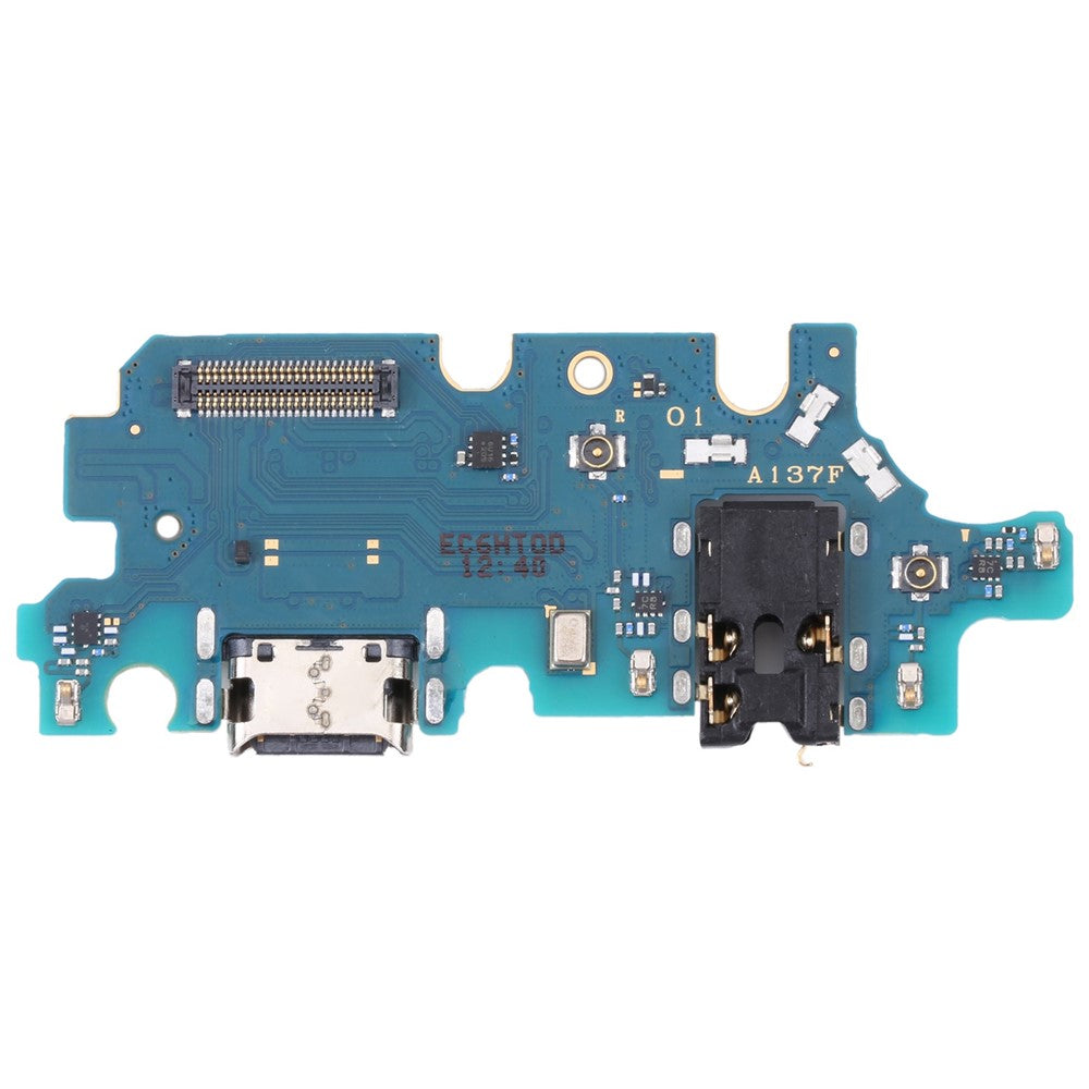 Til Samsung Galaxy A13 (SM-A137) 4G Opladningsport Flexkabel Udskiftningsdel (uden logo)