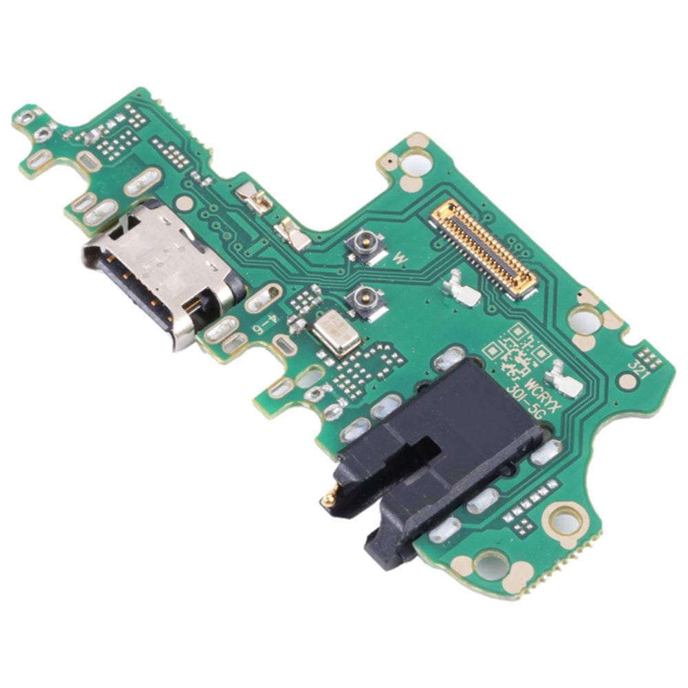 Til Honor X8 4G Opladerport Flexkabel Reservedel (uden Logo)