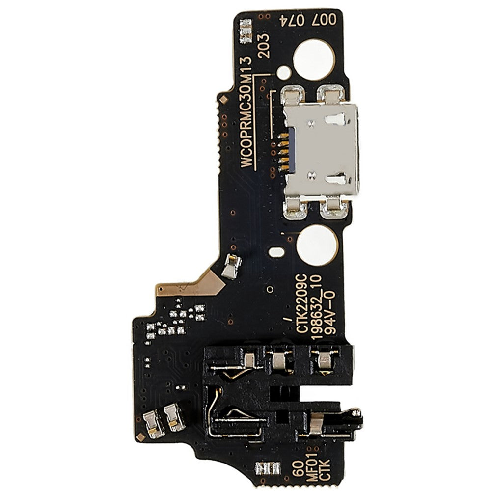 For Realme C30 4G / C33 4G Dock Connector Opladningsport Flexkabel Udskiftning (uden logo)