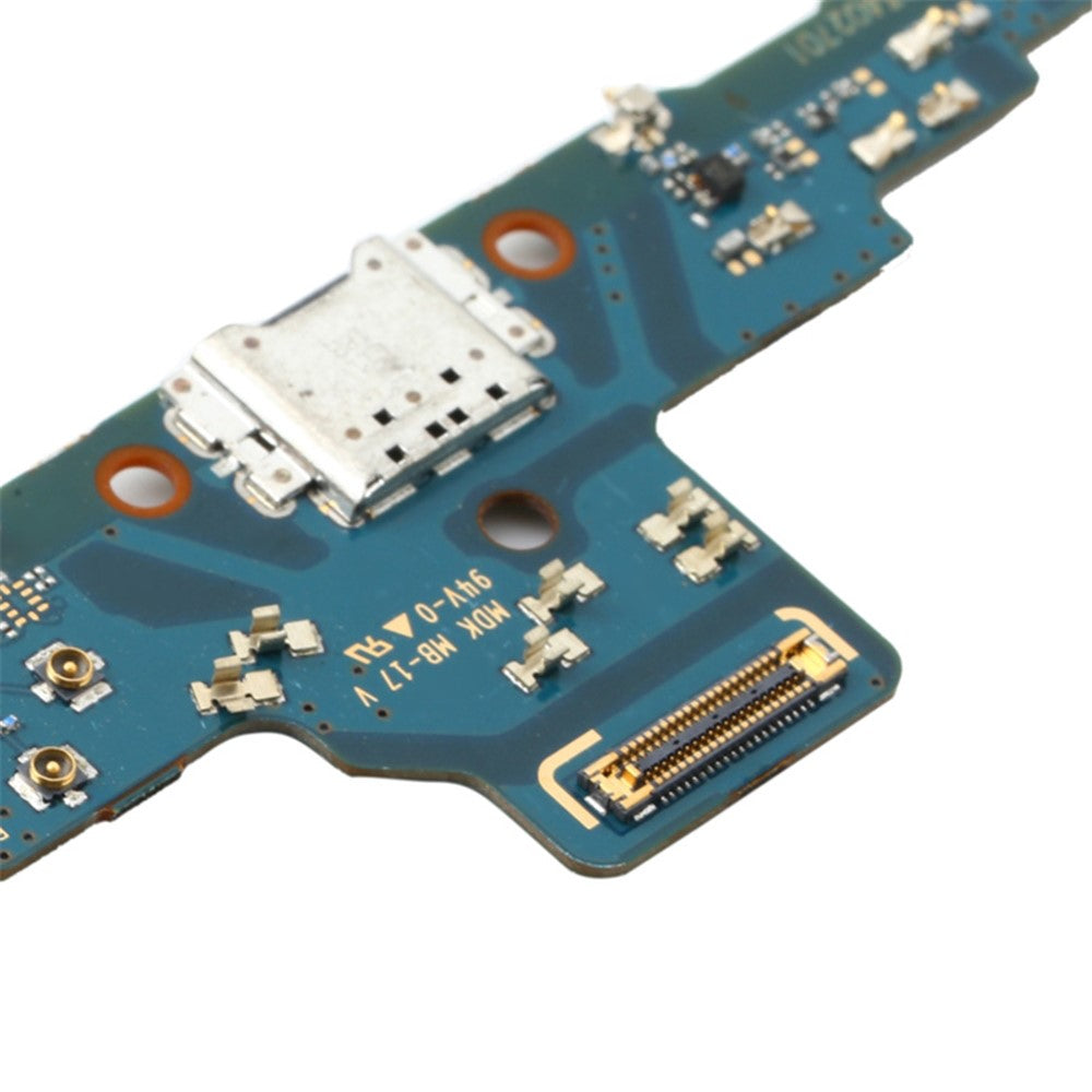 Til Samsung Galaxy Tab S6 Lite 2020 P615 (LTE) OEM Dock Connector Ladeport Flexkabel Reparationsdel (uden logo)