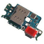 Til Samsung Galaxy S23 (EU-version) S911B OEM Dock Connector Opladningsport Flexkabel Udskiftning (uden logo)