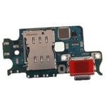 Til Samsung Galaxy S23 (EU-version) S911B OEM Dock Connector Opladningsport Flexkabel Udskiftning (uden logo)