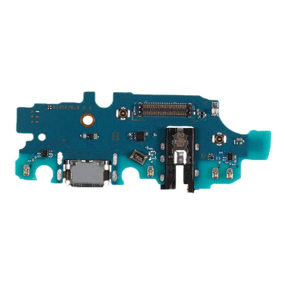 Til Samsung Galaxy A14 4G (EU-version) A145F opladerport Flexkabel udskiftningsreservedel (uden logo)