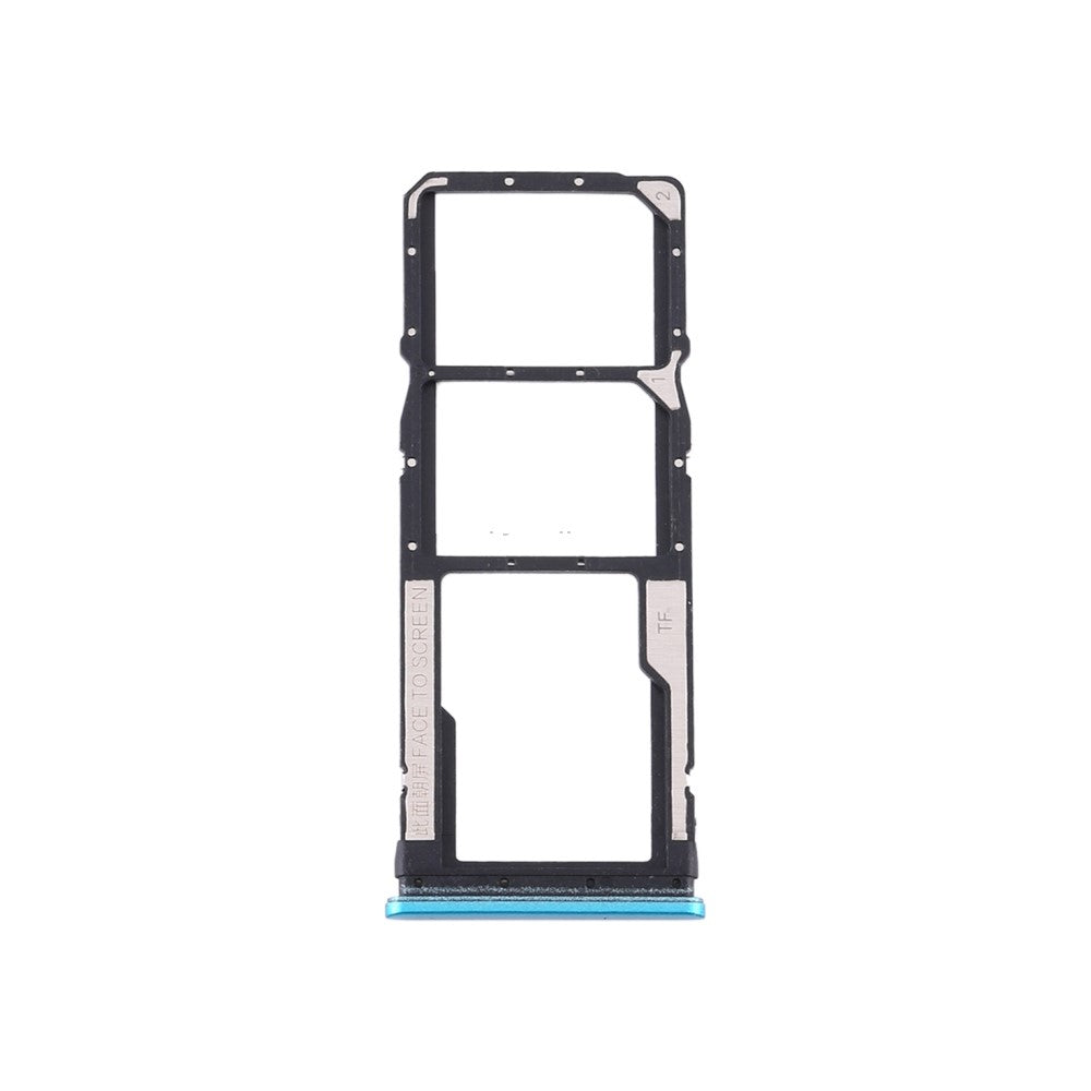 OEM SIM- och Micro SD-kortfack för Xiaomi Redmi Note 9S / Note 9 Pro 4G