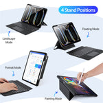 DUX DUCIS For iPad Pro 13 (2025) / 13 (2024) Stand Leather Cover with Detachable Bluetooth-compatible Keyboard