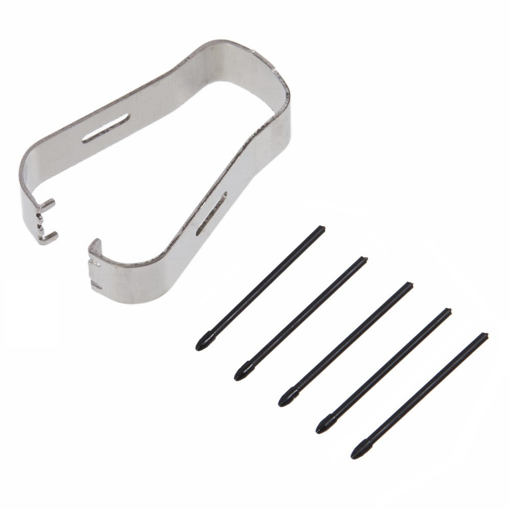 For Samsung Galaxy Note 8 N950 / Note9 N960 5Pcs Touch Stylus Tips Nibs with Metal Clip (Without Logo)