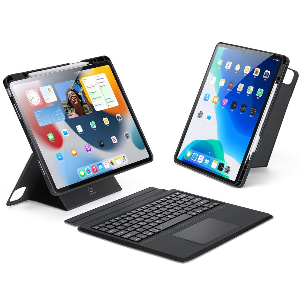 DUX DUCIS For iPad Air 13 (2026) / (2025) / (2024) / Pro 12.9 (2018) / (2020) / (2021) / (2022) Detachable Bluetooth-Compatible Keyboard Tablet Case
