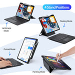 DUX DUCIS For iPad Air 13 (2026) / (2025) / (2024) / Pro 12.9 (2018) / (2020) / (2021) / (2022) Detachable Bluetooth-Compatible Keyboard Tablet Case