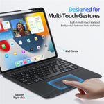DUX DUCIS For iPad Air 13 (2026) / (2025) / (2024) / Pro 12.9 (2018) / (2020) / (2021) / (2022) Detachable Bluetooth-Compatible Keyboard Tablet Case