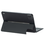 T0N10-AS For Xiaomi Pad 6S Pro 12.4 Leather Tablet Stand Cover with Detachable Backlit Touchpad Bluetooth-compatible Keyboard