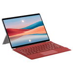 1089D For Microsoft Surface Pro 7+ / 7 / 6 / 5 / 4 / 3 Colorful Backlit Tablet Bluetooth-compatible Keyboard with Touchpad