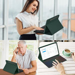 RGB-X710D Bluetooth-Compatible Keyboard Mouse Set for Samsung Galaxy Tab S10 FE / S9 FE / S9 / S8 / S7 RGB Backlit Keyboard + Mouse