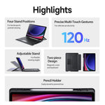 DUX DUCIS For Samsung Galaxy Tab S10+ / S9 FE+ / S9+  Leather Tablet Case with Magnetic Detachable Keyboard
