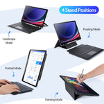 DUX DUCIS For Samsung Galaxy Tab S10+ / S9 FE+ / S9+  Leather Tablet Case with Magnetic Detachable Keyboard