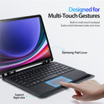 DUX DUCIS For Samsung Galaxy Tab S10+ / S9 FE+ / S9+  Leather Tablet Case with Magnetic Detachable Keyboard