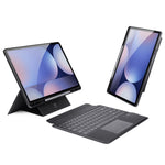 DUX DUCIS For Samsung Galaxy Tab S10 Ultra / S9 Ultra / S8 Ultra Leather Tablet Case with Magnetic Detachable Keyboard