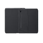 T810B-AS Tangentbordsfodral för Galaxy Tab S10+ X820 / S9 FE+ X610 / X616 / S9+ X810 / X816B / X818U Läderfodral + Bakgrundsbelyst pekplatta Bluetooth-kompatibelt tangentbord