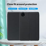 TH12-AS For Huawei MatePad Pro 11 (2024) / (2022) Leather Stand Cover + Backlit Touchpad Bluetooth-compatible Keyboard