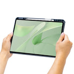 TH23-AS For Huawei MatePad 12 X / Matepad Air (2024) Leather Stand Cover + Backlit Touchpad Bluetooth-compatible Keyboard