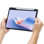 TH20-AS For Huawei MatePad 11.5 S (2024) Leather Stand Cover + Backlit Touchpad Bluetooth-compatible Keyboard