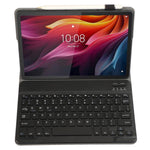 AM27 For Lenovo Tab K11 Plus Leather+TPU Tablet Cover with Bluetooth-compatible Keyboard