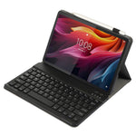 AM27 For Lenovo Tab K11 Plus Leather+TPU Tablet Cover with Bluetooth-compatible Keyboard