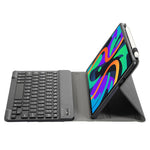 AM25 Til Lenovo Xiaoxin Pad 11 2024 Læder+TPU Tablet Cover med Bluetooth-kompatibelt Tastatur