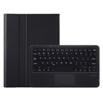 AM25-A For Lenovo Xiaoxin Pad 11 2024 Leather Tablet Cover with Touchpad Bluetooth-compatible Keyboard