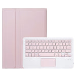AM25-A For Lenovo Xiaoxin Pad 11 2024 Leather Tablet Cover with Touchpad Bluetooth-compatible Keyboard